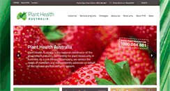 Desktop Screenshot of planthealthaustralia.com.au
